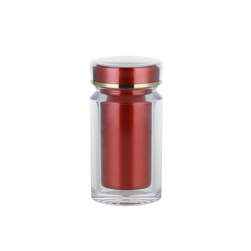 Botella de acrílico con interior para productos herbales de 100 ml