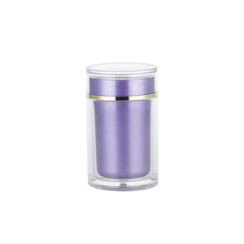 Botella de acrílico con interior para productos herbales de 90 ml