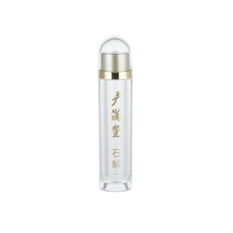 Botella de acrílico en forma de bala para productos herbales de 4,5 ml