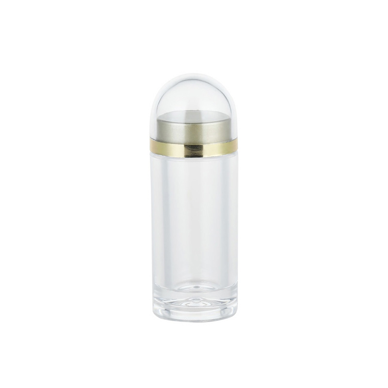 Botella de acrílico en forma de bala para suplementos herbales de 6 ml