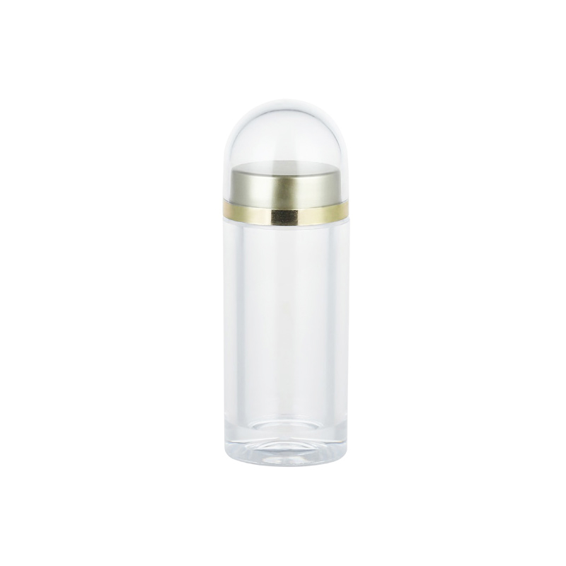 Botella de acrílico en forma de bala para envasado de productos herbales de 12 ml