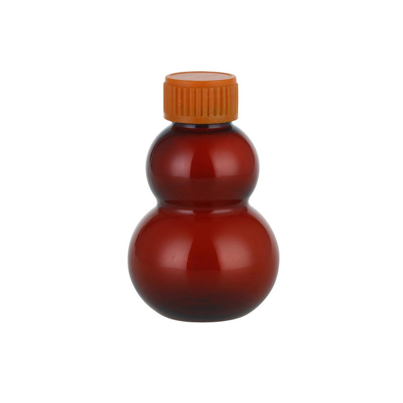 Botella de calabaza apta para contacto con alimentos para suplementos de 150 ml