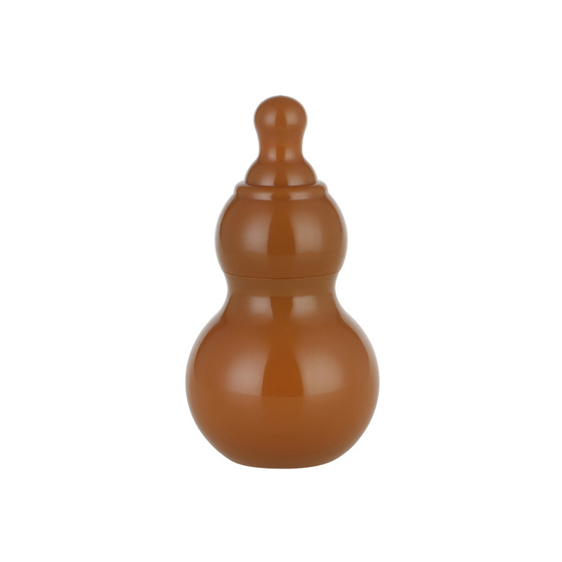 Botella curva de calabaza apta para contacto con alimentos de 150 ml