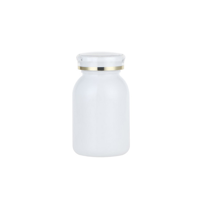 Botella para suplementos con tapa de corona de 140 ml