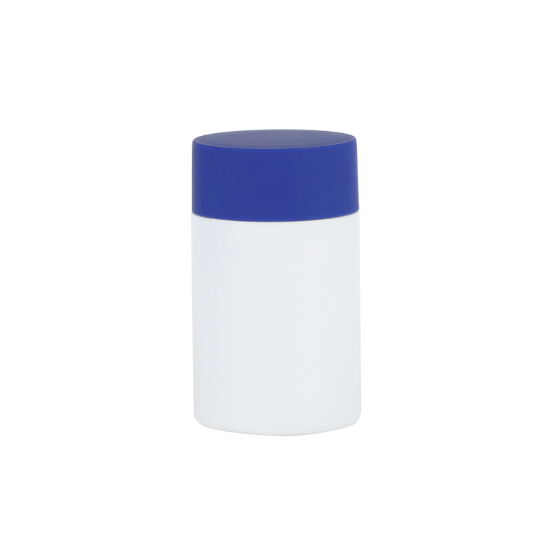 Botella recta de PE para cápsulas de 120 ml