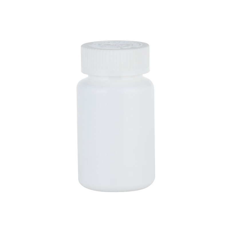 Botella de PET con cierre de seguridad para niños para suplementos de 120 ml