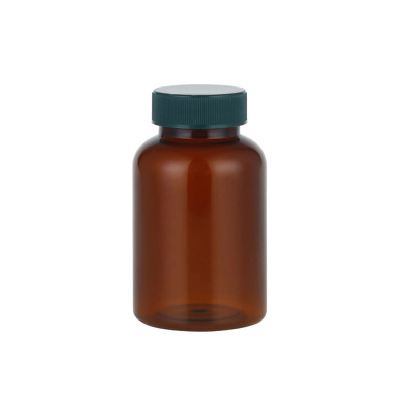 Botella de PET de boca ancha con tapa estándar de 175 ml