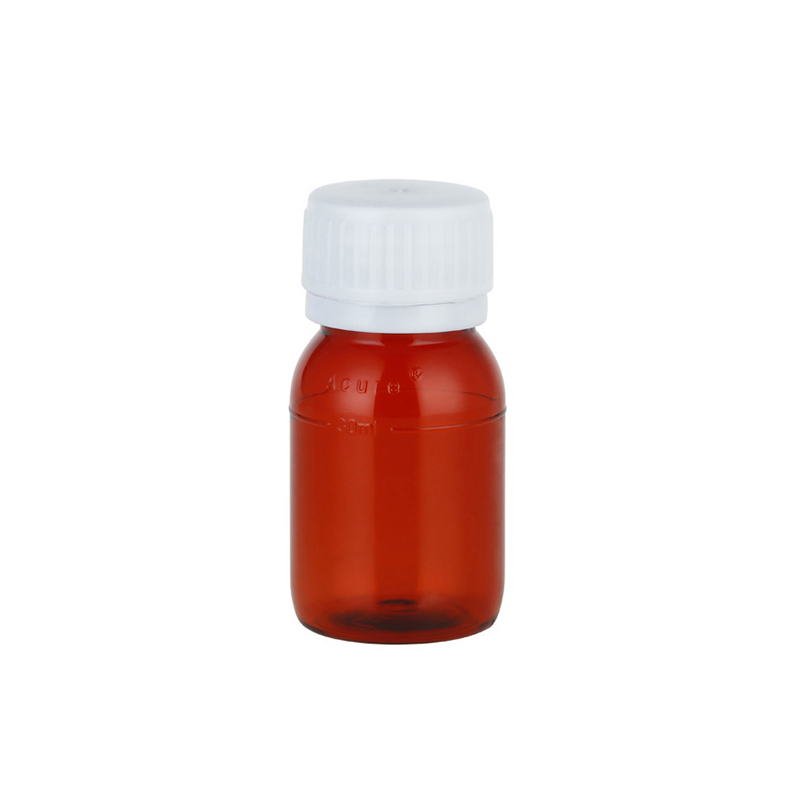 Botella ámbar para líquidos orales de 30 ml
