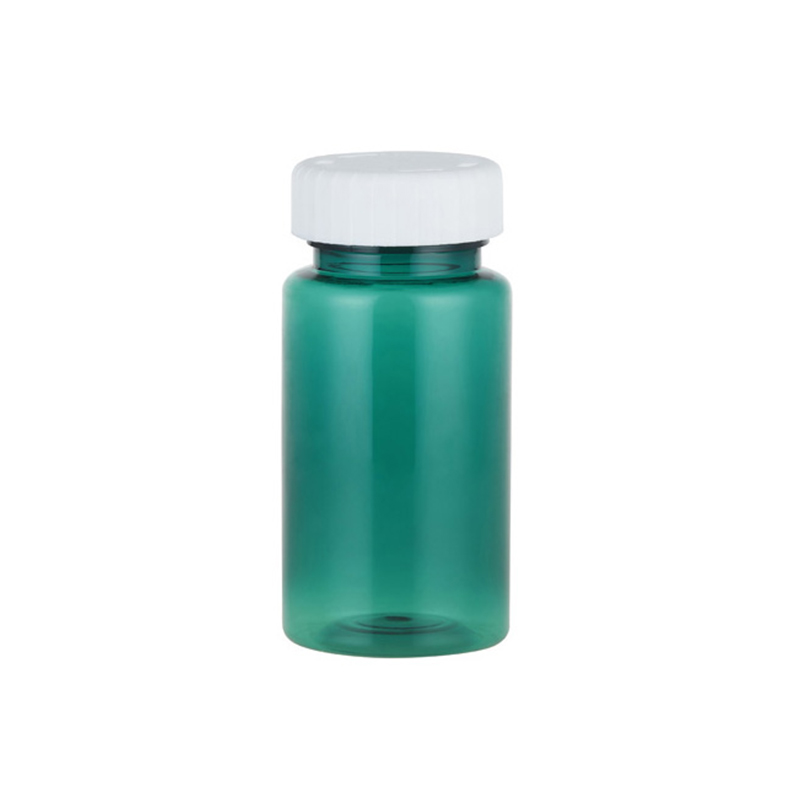 Botella de PET tipo barril para cápsulas de té de 200 ml
