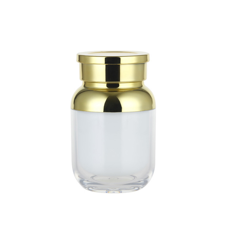 Botella de acrílico para suplementos con interior de 120 ml