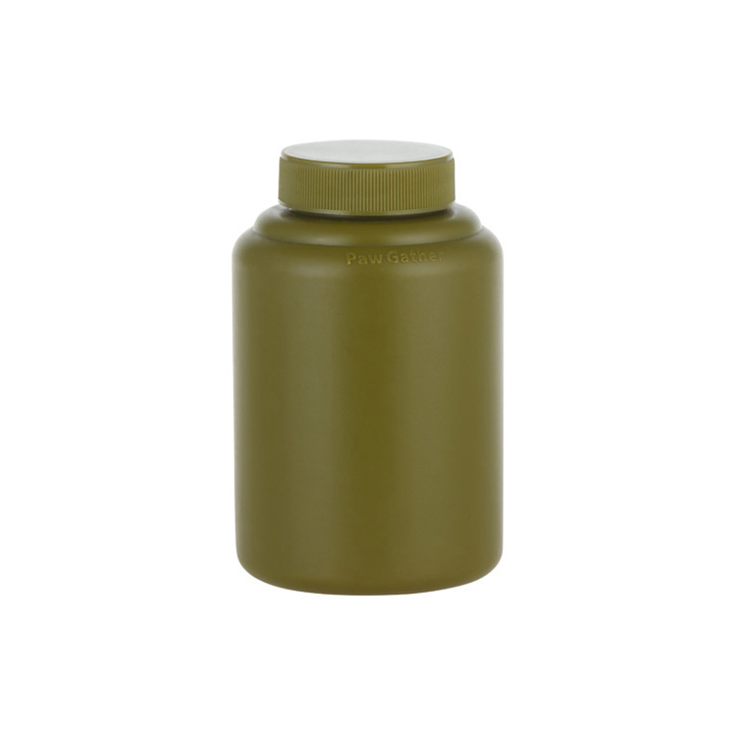 Botella de PE para suplementos en polvo de 200 ml